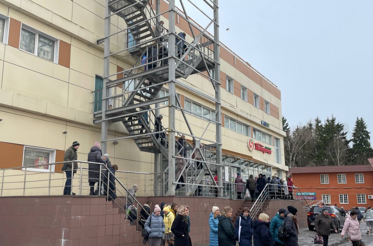 Тренировка по эвакуации на случай пожара