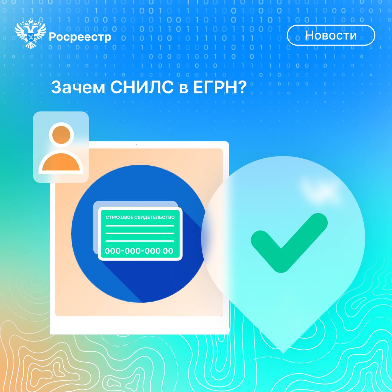 Зачем СНИЛС в ЕГРН? 
